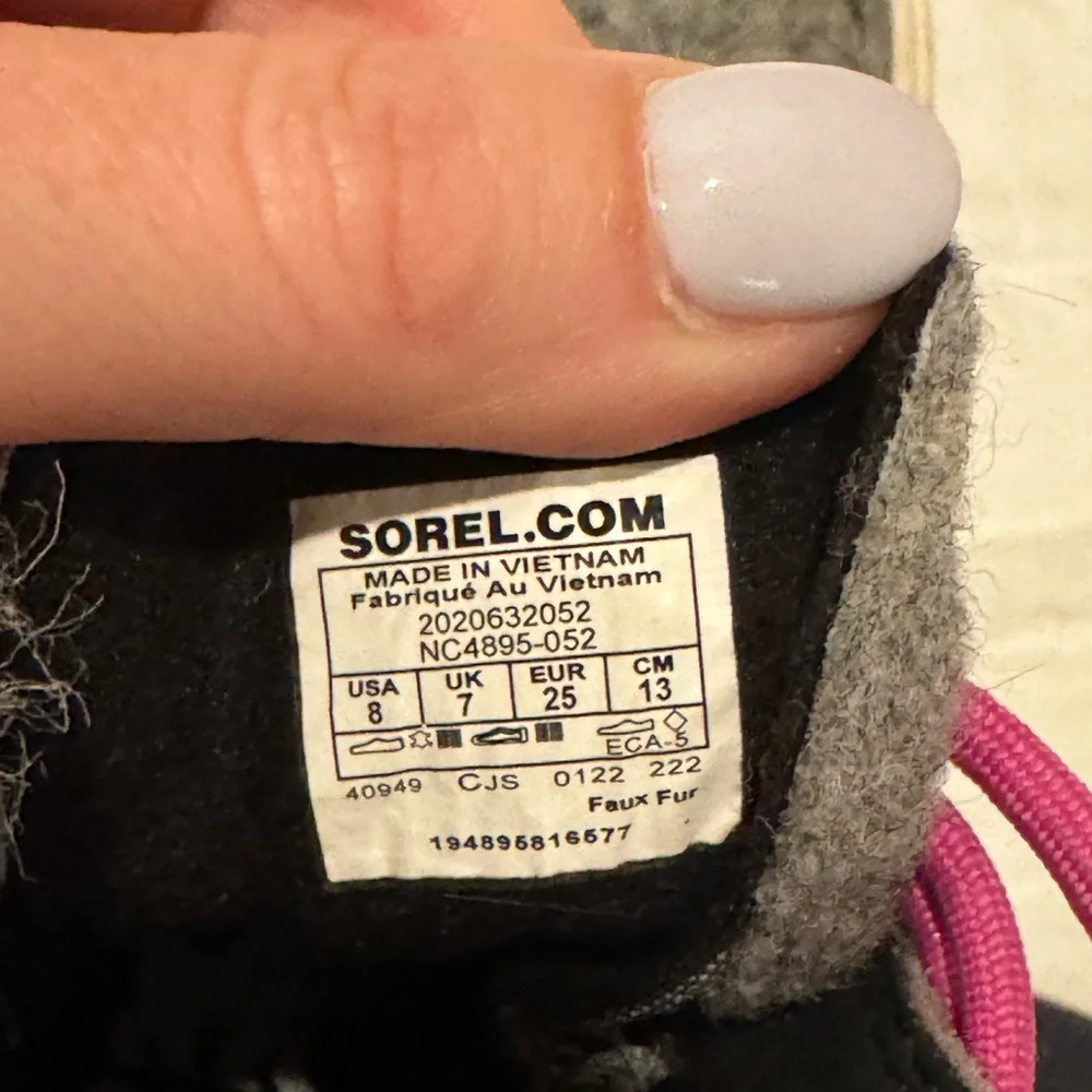 Sorel Kids Red and Gray Snow Boots Bundle